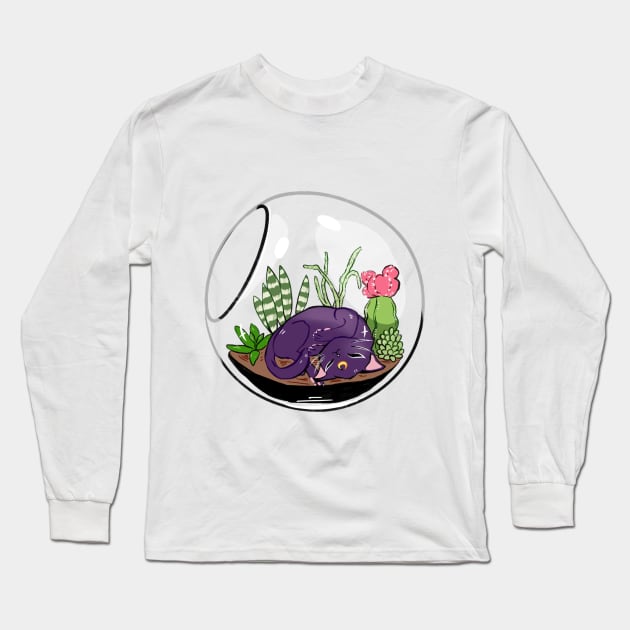 Luna Terrarium Long Sleeve T-Shirt by Oddmints